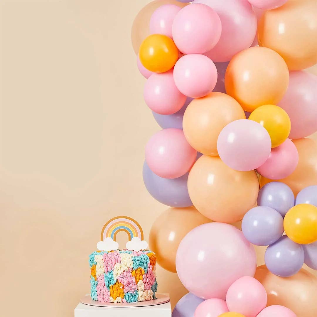 Flower Balloon Arch