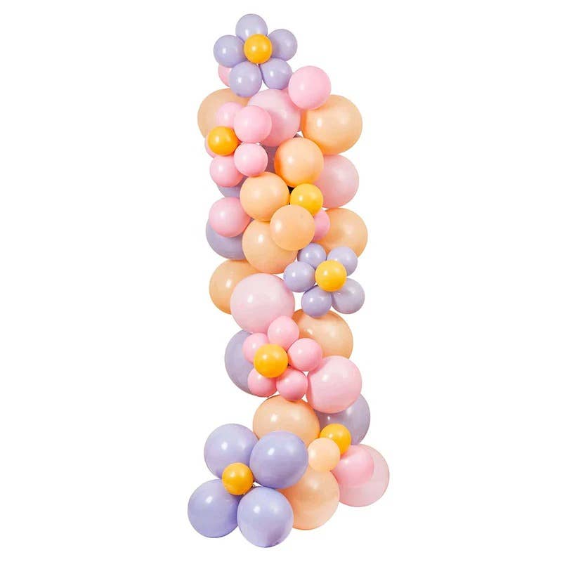 Flower Balloon Arch