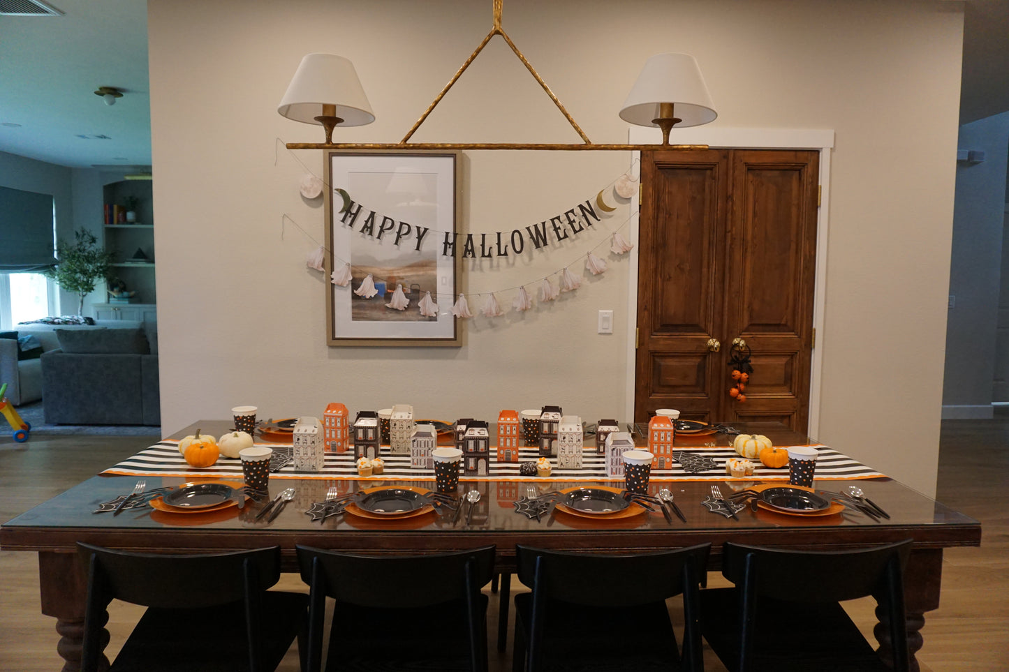 Halloween Party Well Box - Spiders