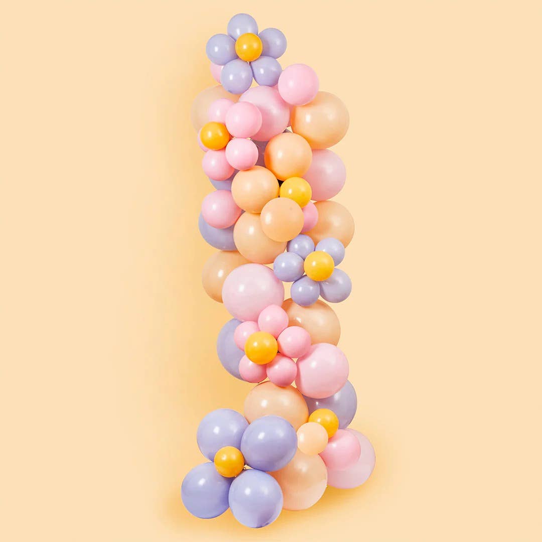 Flower Balloon Arch